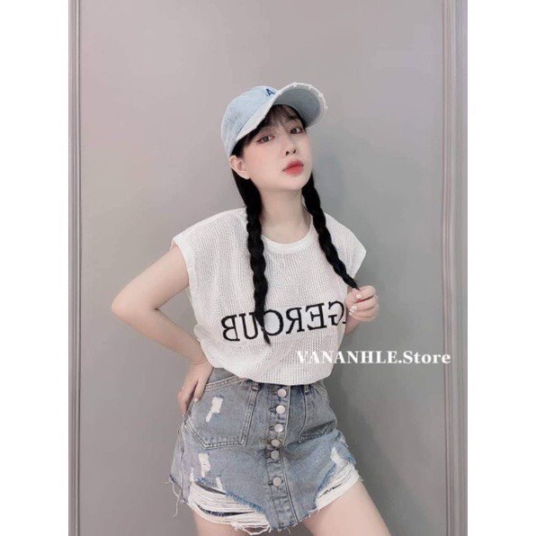 ÁO LEN 3 LỖ CHỮ