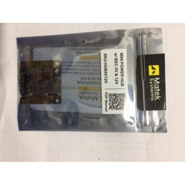 Mạch PDB Matek MINI Chia Nguồn output 5V,12V