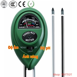 Máy Đo PH của Đất, Đo Độ Ẩm Của Đất