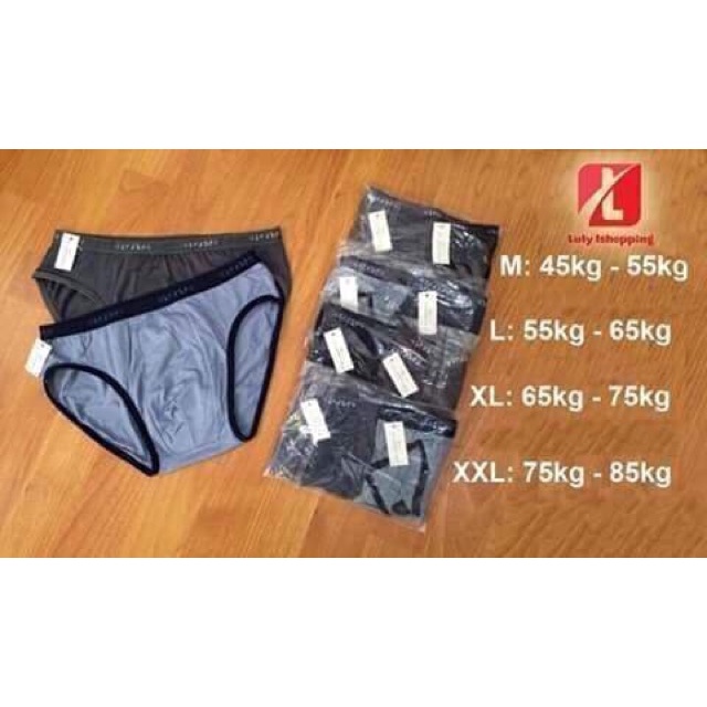 Quần Lót, Quần Chip Nam Cotton Nhật Cao Cấp (hàng loại 1 vải co dãn 4 chiều cực mát)