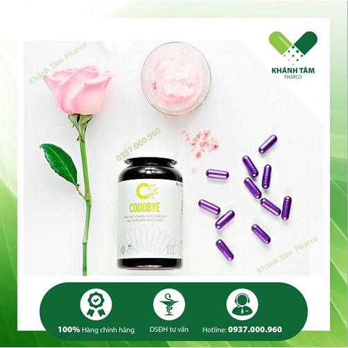 Viên uống CODOBYE - Ngừa mụn, kiềm dầu, kiểm soát nhờn _Khánh Tâm