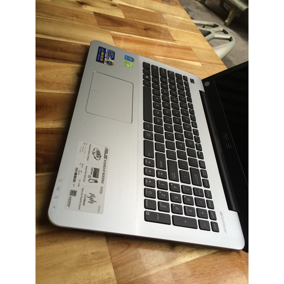 Laptop Asus F555L, i7 5500u , 8G, 1T, GT930M, 15,6in, giá rẻ