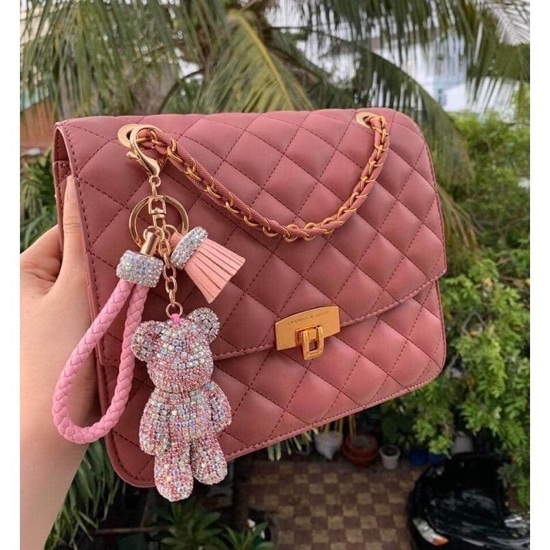 Túi C trần ô size 24 chất siêu đẹp sale sốc(không hộp) | BigBuy360 - bigbuy360.vn