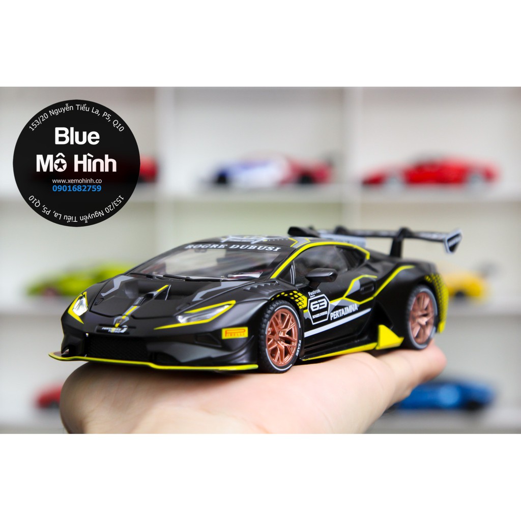 Blue mô hình | Xe mô hình Lambo Huracan GT3 Evo 1:32