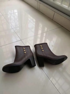 Boot nhựa cao gót đi mưa 💋💋💋