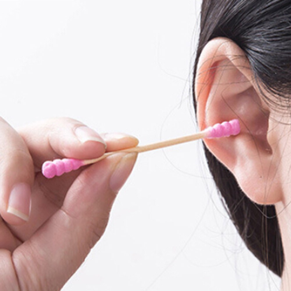 Túi 100 tăm bông hai đầu tiện dụng chất lượng cao