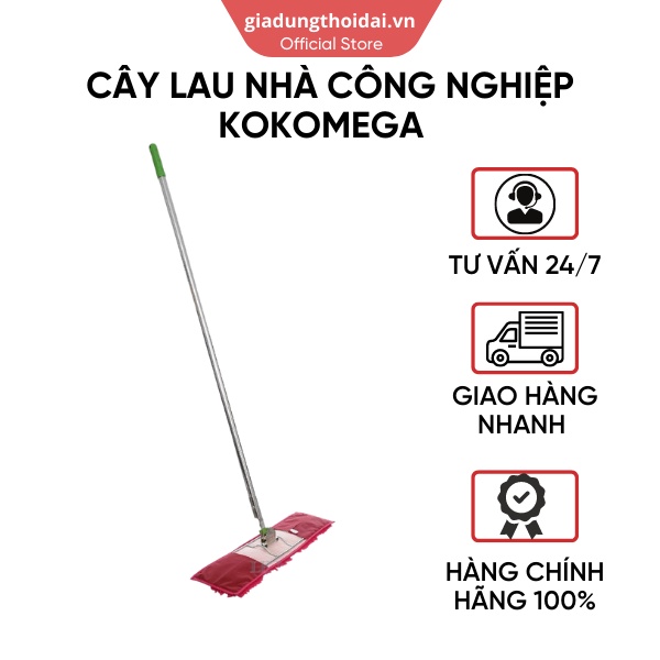 Cây Lau Nhà Công Nghiệp Tự Vắt Kokomega Kích Thước: 1m4