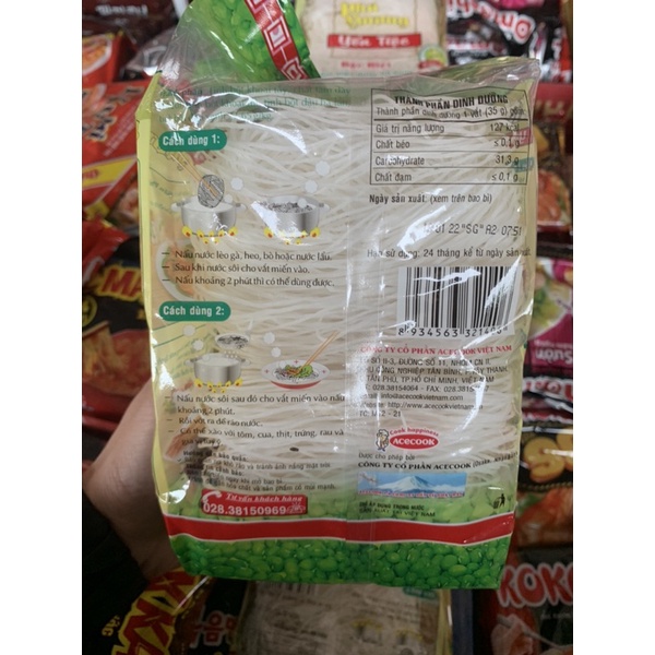Miến Phú Hương Yến Tiệc Acecook Gói 210g