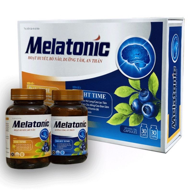 MELATONIC hoạt huyết, bổ não, dưỡng tâm, an thần