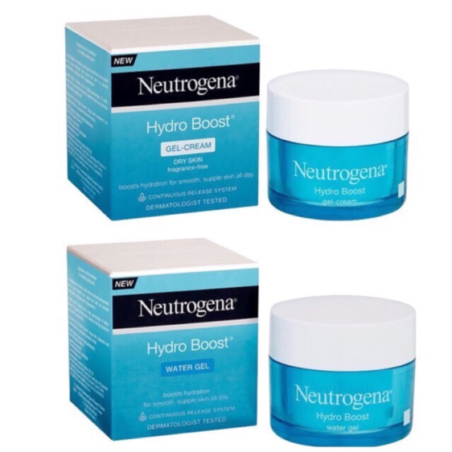 [Có Bill - Có sẵn] Kem dưỡng da Neutrogena Hydro Boost Gel Cream, Water Gel Moisturiser 50 ml [Date 2021 - 2022]