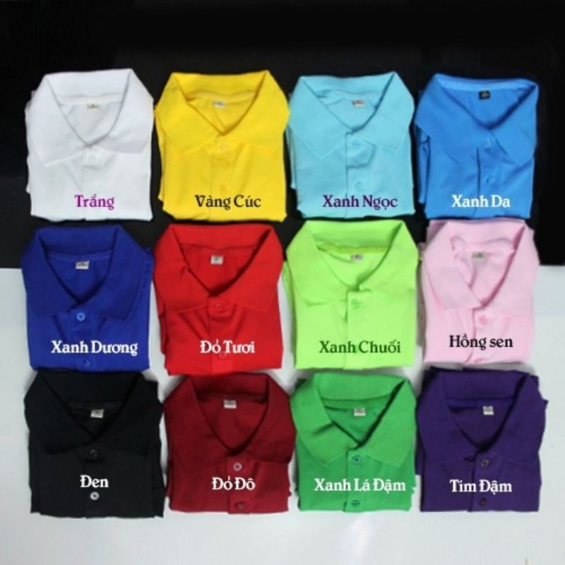 ÁO THUN CÁ SẤU 4 CHIỀU MÀU XANH KÉT_ XANH LÁ ĐẬM