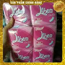 Bịch 6 Gói Băng Vệ Sinh Libera Maxi Không Cánh 8 miếng