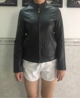 Các mẫu áo nữ da thật 2hand