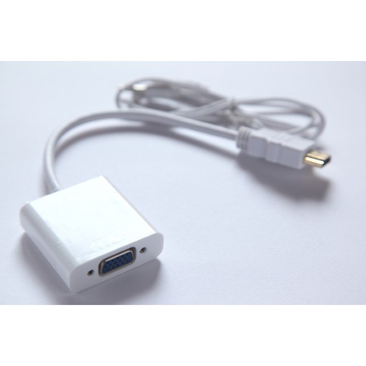 CÁP CHUYỂN ĐỔI HDMI SANG VGA CÓ TIẾNG - CABLE HDMI TO VGA + AUDIO