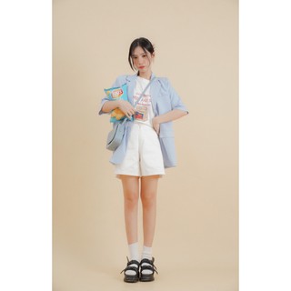 Quần short 3 màu trắng, be, đen
