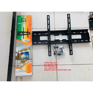 KHUNG TREO TIVI MÂM NGHIÊNG LED-LCD-PLASMA  LẮP ĐƯỢC CHO TIVI 19-42 INCH VÀ 37-65 INCH CAO CẤP