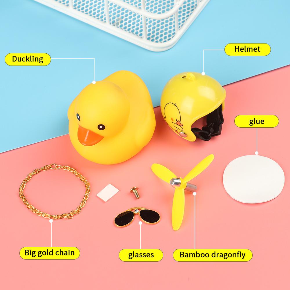 Vịt Con Bằng Vinyl Cao Su Trang Trí Xe Hơi