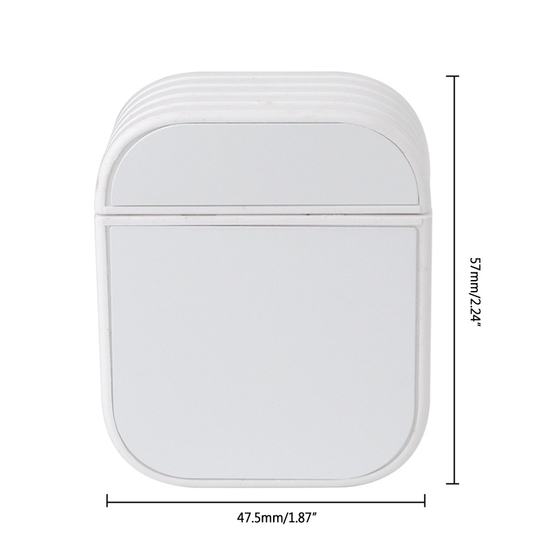 Vỏ Hộp Đựng Tai Nghe Không Dây Bằng Nhựa Cho Airpods 2