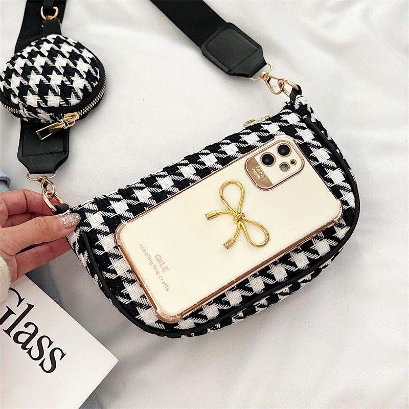 Túi đeo dưới cánh tay Cỡ Nhỏ Phong Cách Hàn Quốc Thời Trang Cho Nữ