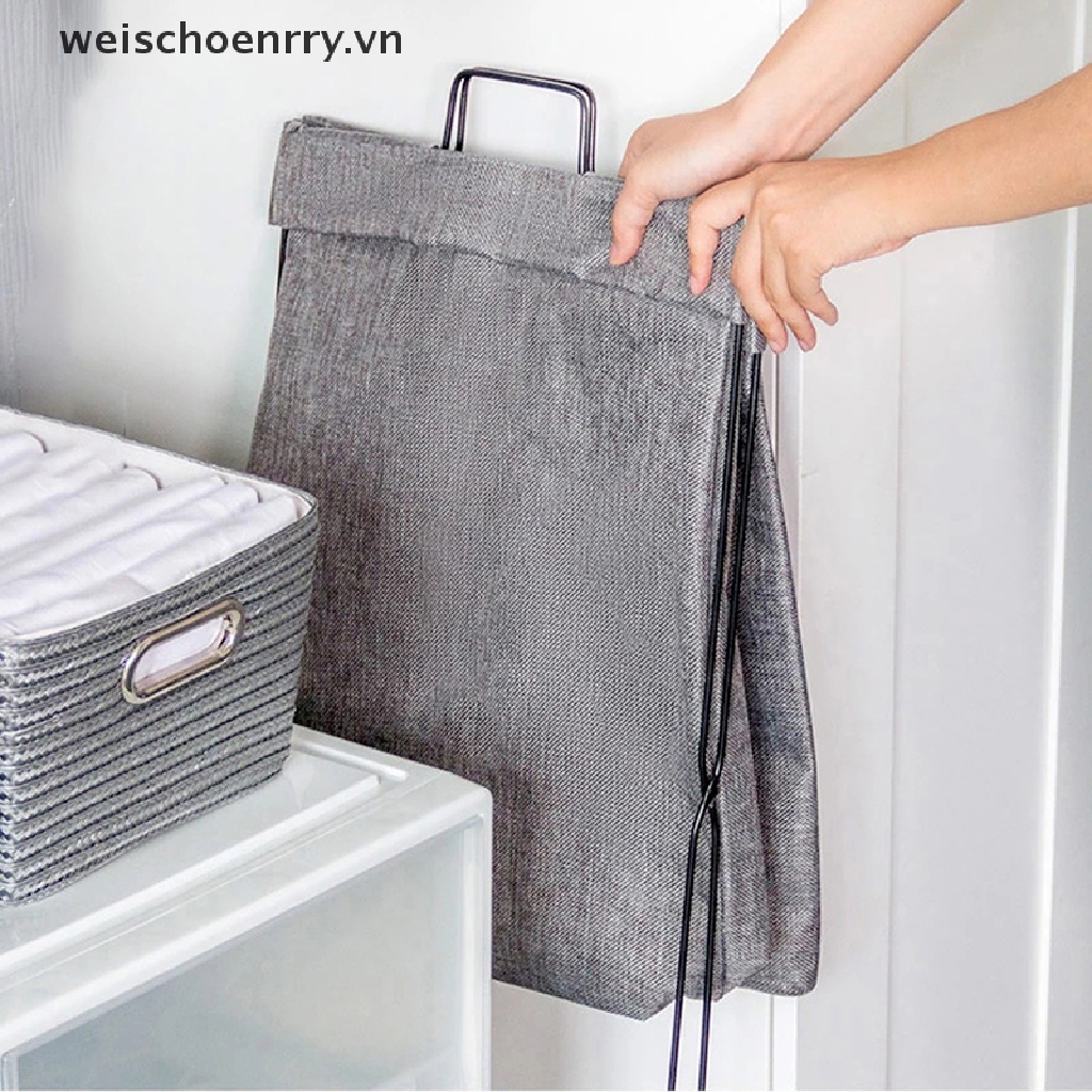 WW Foldable Dirty Laundry Basket Waterproof Fabric Storage Basket For Clothes Toys WW