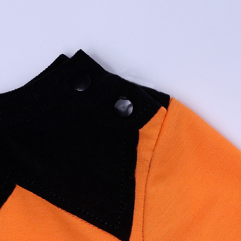 Set Đồ 4 Món Hóa Trang halloween Gồm Áo Liền Quần In Họa Tiết Kẻ Sọc / Dơi Cho Bé Sơ Sinh