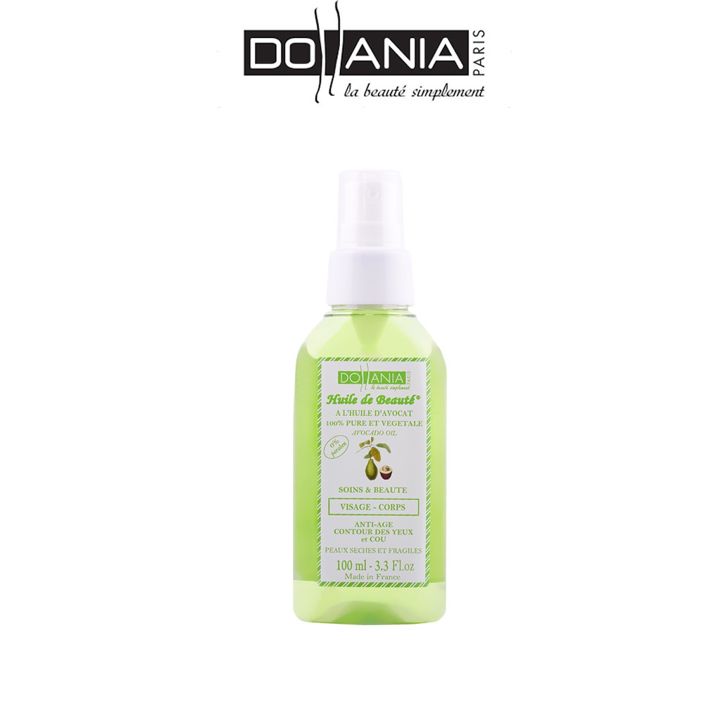Tinh dầu bơ dưỡng mặt và toàn thân Dollania Avocado Oil 100ml - 0890021 | BigBuy360 - bigbuy360.vn