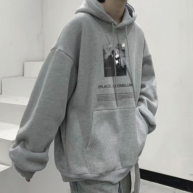 [ Mã 12FASHIONSALE1 giảm 10K đơn 50K ] Áo hoodie oversize M-8XL phong cách Hàn Quốc xu hướng thời trang hiphop cho nam | BigBuy360 - bigbuy360.vn