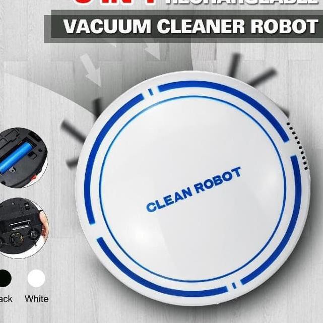 Máy Hút Bụi Tự Động Làm Sạch Sàn Nhà Chống Va Chạm | BigBuy360 - bigbuy360.vn