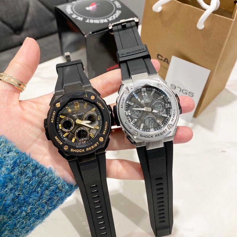 Đồng hồ Nam  GST S310 thể thao kim điện tử, chống nước, auto light, kim dạ quang, 40mm | BigBuy360 - bigbuy360.vn