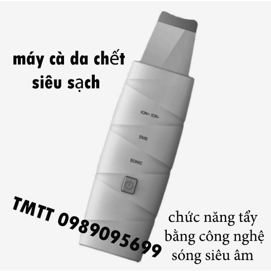 Máy sủi , tẩy da chết công nghệ Ultrasonic siêu khỏe có  BH