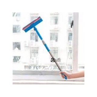 Cây lao cửa kính cầm tay cán dài tiện dụng