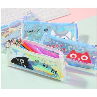 Bóp viết Hologram mèo ( có nước)