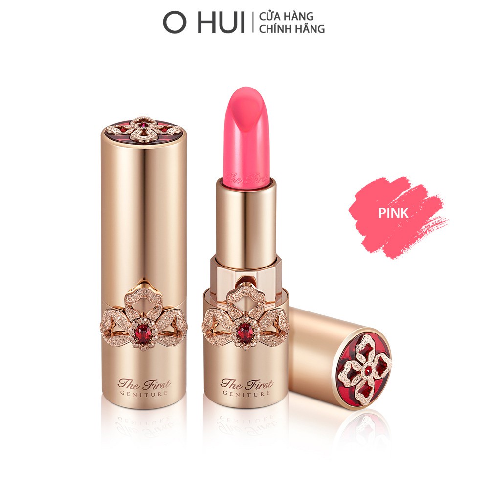 [Mã COSLUX05 giảm 120K]Bộ 3 Son lì dưỡng ẩm ngăn lão hóa OHUI The First Geniture Lipstick (3x3.8g)