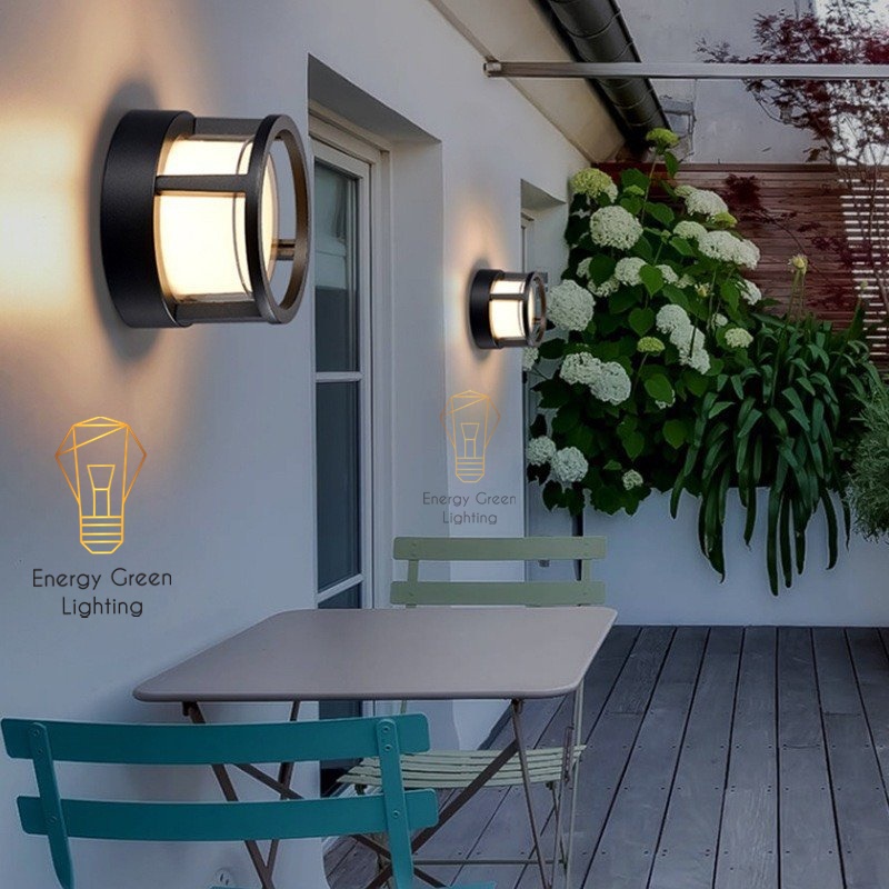 Đèn Sân Vườn Ngoài Trời Energy Green Lighting - Trụ Cổng Cột Hàng Rào Mái Hiên Chống Nước Cao Cấp Decor Vintage