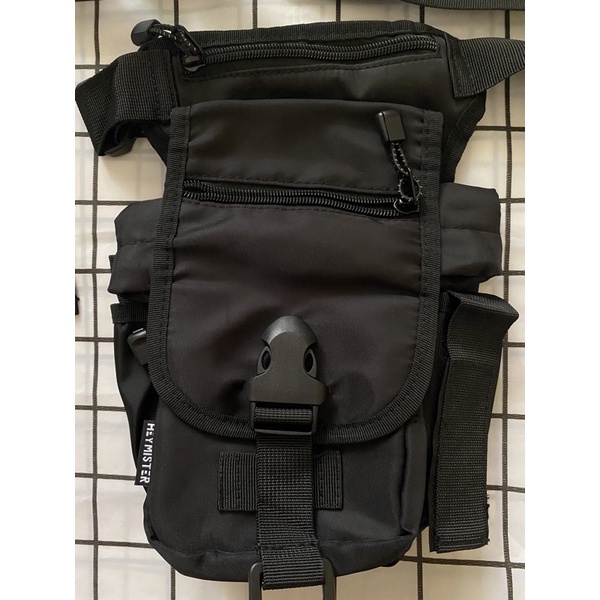 Túi Chéo Đeo Đùi Đeo Ngang Hông Nam Nữ Unisex Túi Bao Tử Fanny Bag Nhiều Ngăn Chống Nước Thể Thao Biker Motor