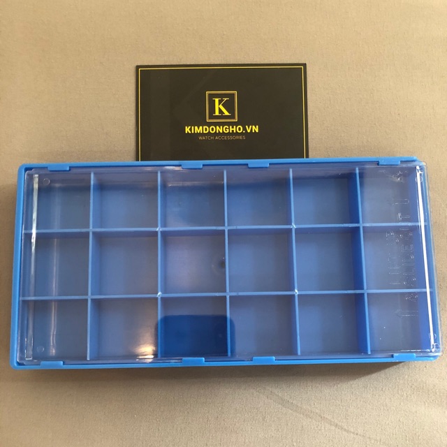 Khuôn nhựa đựng linh kiện đồng hồ 18 ngăn