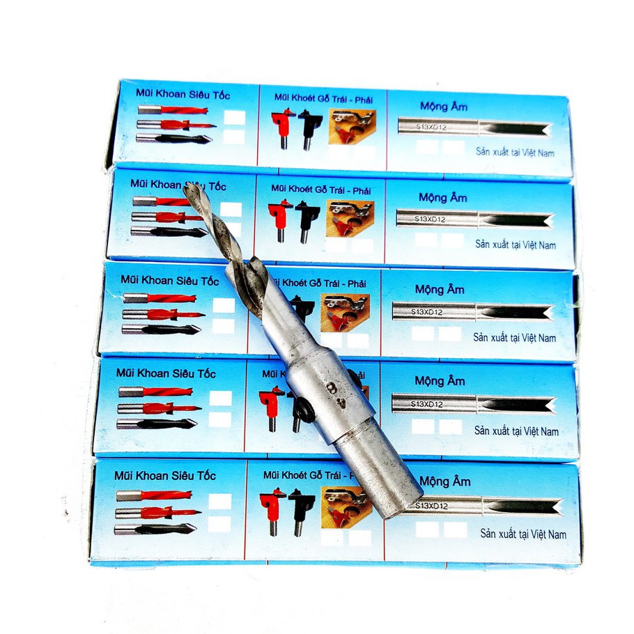 MŨI KHOAN GỖ 2 TẦNG TÂM 4LY hàng tốt chất lượng cao