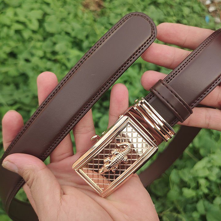 [ HÀNG SHOP ] Thắt Lưng Nam/Dây Nịt Nam Được Miễn Phí Vận Chuyển Khóa Tỳ Chống Gỉ Đúc Nguyên Khối Bảo Hành 1 Năm Cam Kết