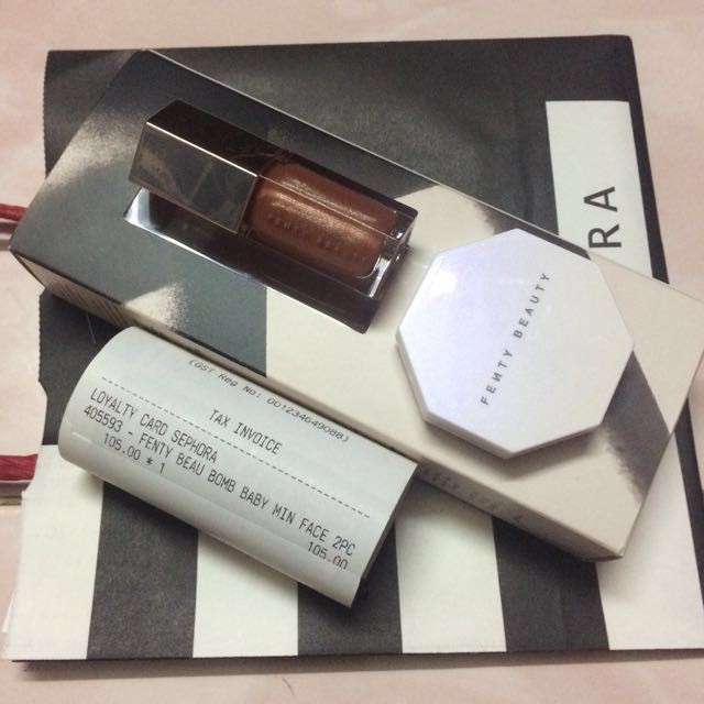 [FENTY BEAUTY] Bộ son và highlighter Fenty Beauty Bomb Baby Mini Lip And Face Set | BigBuy360 - bigbuy360.vn
