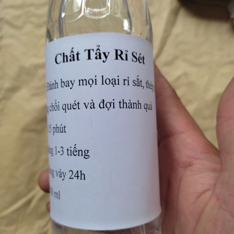 chất tẩy rỉ sét