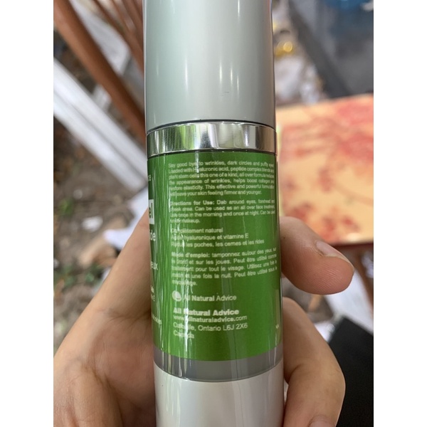 Gel dưỡng mắt Bio-Cell với Peptide - 30 ml All natural