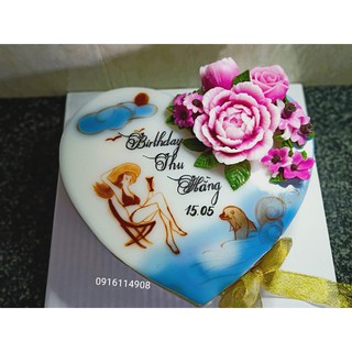 Khuôn Silicone Hoa Cẩm Chướng Thái 7.5Cm