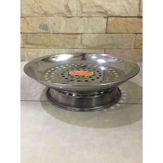 xửng hấp inox có chân size 20, 22, 24 cm