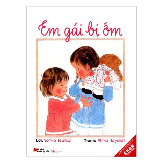 Sách - Ehon Em gái bị ốm