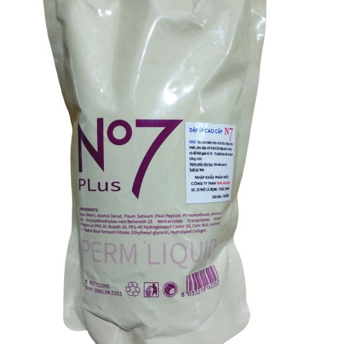 Thuốc uốn ép Tóc Lome plus collagen 1000ml
