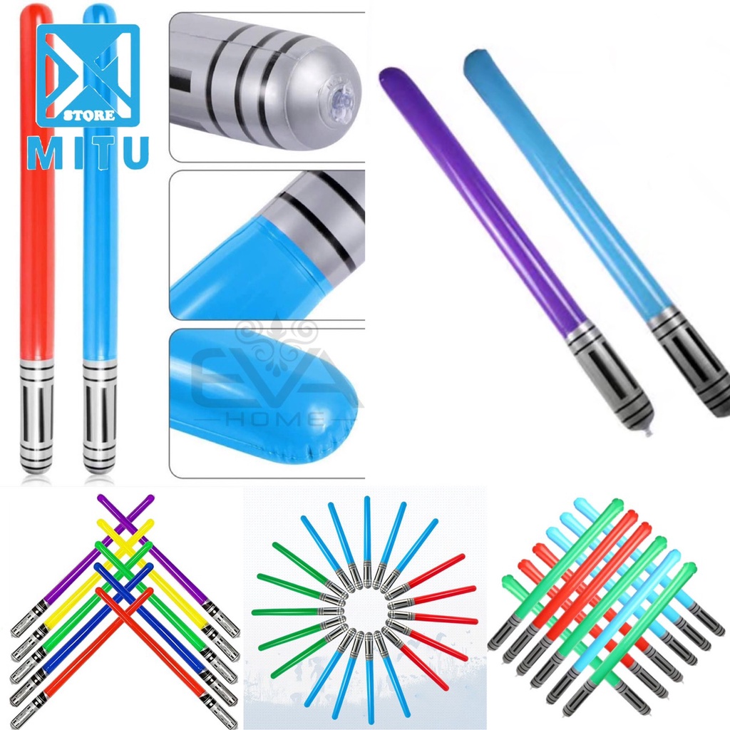 Đồ Chơi Bơm Hơi / Đồ Chơi Kiếm Bơm Hơi Saber Nhiều Màu Cho Bé 75 Cm