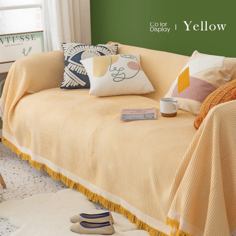 Vỏ Bọc Ghế Sofa Cao Cấp Chống Trượt Phong Cách Bắc Âu