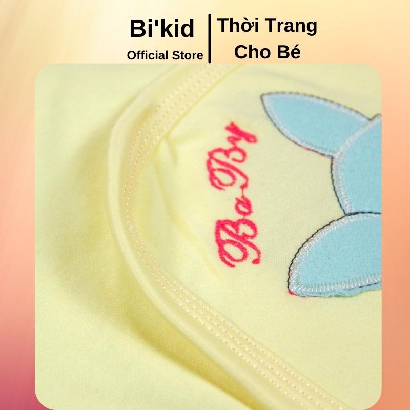 Chăn ủ FUSI trơn 📌FREESHIP📌 có mũ 100%cotton mềm mịn, thoáng khí cho bé