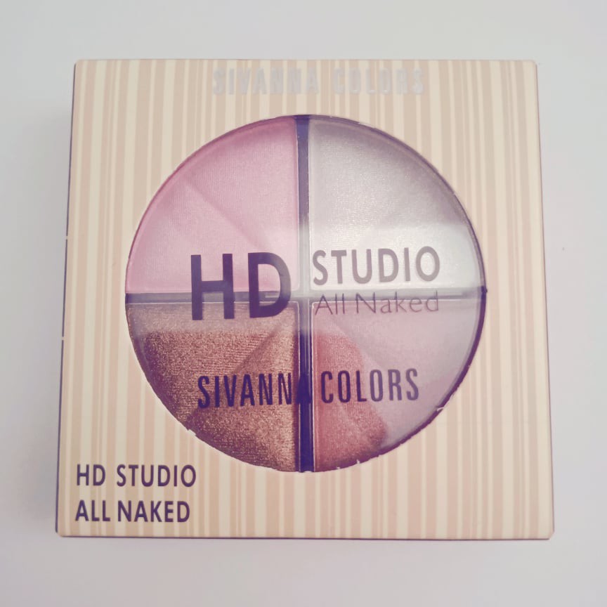 Phấn mắt 4 ô Sivanna HD STUDIO ALL NAKED XỊN