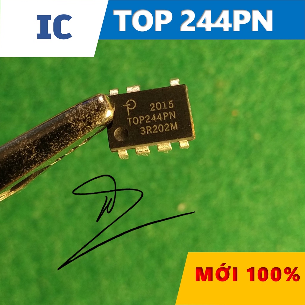 IC nguồn  TOP 244PN  DIP-7  Mới 100%   85-265VAC/-0.9÷9VDC-2.16A